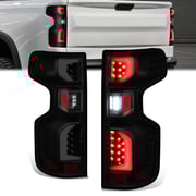 3D LED Light Bar Tail Lights <br>19-23 Chevy Silverado 1500 WT LT, 2022 LTD