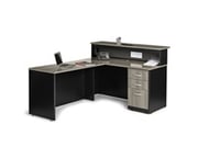 Via L-Shaped Reversible Reception Desk 60"W x 72"D