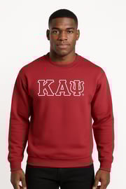 Kappa Alpha Psi Crewneck Sweatshirt - Kappa 2 Day Ship Twill Crewneck Sweatshirt