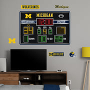 Michigan Wolverines - Football Scoreboard Collection - Official NCAA - Reusable Vinyl Wall Decals