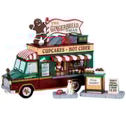 Lemax General Collectibles Table Piece: The Gingerbread Man, Set of 3 #63278