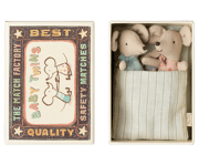 Twins, Baby mice in matchbox
