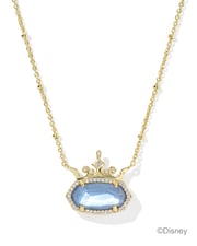 Disney | Kendra Scott Elisa Princess Gold Short Pendant Necklace