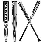 The Guardian X Stinger BBCOR 2 5/8" Baseball Bat Drop -3 (Black/Gray)