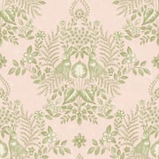 Cottontail Toile Premium Peel + Stick Wallpaper