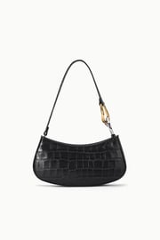 OLLIE BAG | BLACK CROCO