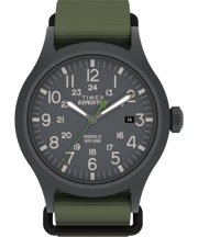 Expedition Scout 40mm Fabric Strap Watch