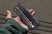 Blemished Carbon Fiber Nautilus Scales (Set of 4)
