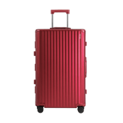 SPACE Aluminum Suitcase Red