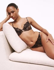 Gala Embroidered Thong