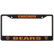 Chicago Bears Black License Plate Frame