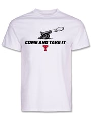 Texas Tech "Come & Take It" Tortilla White Short Sleeve T-Shirt