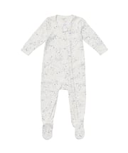 Marley Zip Footie in Blue Star