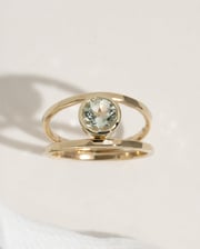 Solid Gold Celeste Ring