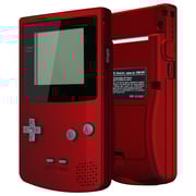 IPS Ready Upgraded eXtremeRate Vampire Red Replacement Full Set Shells with Buttons for Gameboy Color GBC , Compatible with GBC OSD IPS & Regular IPS & Standard LCD - QCBP3003
