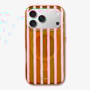 Abstract Stripe Nude MagSafe® Compatible iPhone Case
