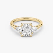 Three Stone Engagement Ring | VRAI
