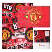Manchester United Patch Duvet Set - Single