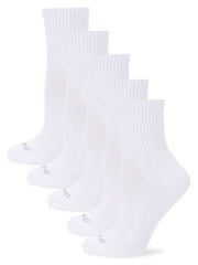 5-Pack Mid Crew Socks