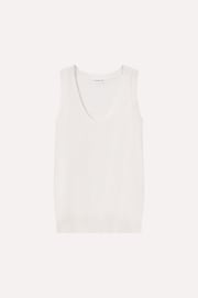 Supima Cotton Cashmere Scoop Neck Tank