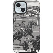 iPhone 15, iPhone 14 and iPhone 13 Symmetry Series Case for MagSafe Western Noir Collection