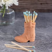 Cowboy Boot Vintage Match Holders