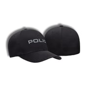 [POLICE] Reflective Flexfit Delta® Cap [BLK/REF]