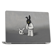 Black In White MacBook Skin