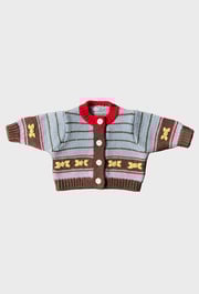Alva Baby & Kids Cardigan - China Blue/Mix