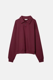 HEAVYWEIGHT POLO CREWNECK