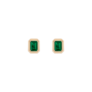 Emerald Heirloom Stud Earrings