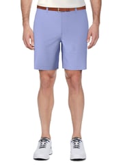 Men's Golf Flat Front Active Waistband Print Short