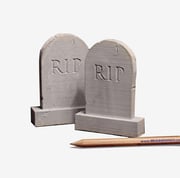 1:12 Scale Mini Tombstones (2pk)