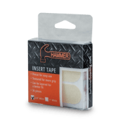 Hammer Insert Tape 1" White Textured