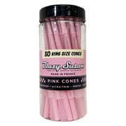 Pink Pre Rolled Cones | King Sized | 50 Count | Blazy Susan