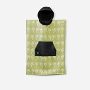 Kids Changing Poncho: Breezy Palms Olive