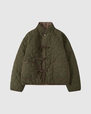 [PRE-ORDER] REVERSIBLE FLOWER QUILTED JEOGORI FLEECE