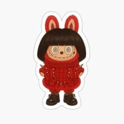 Lady Gaga Labubu – Monstercore Toy Fashion Tribute Sticker