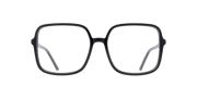 Glasses Direct ™ -Calina Square Black Glasses for Women | Glasses Direct