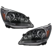 Replacement® 2006 Honda Odyssey - Driver and Passenger Side Halogen Headlight, With bulb(s), OE Replacement SET-H100143
