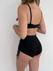 Black Shorties With Lace