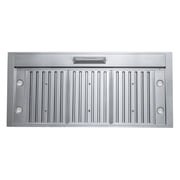 Range Hood Insert/Liner, 15, 18 or 21 inch Deep Options, Ducted, 600/1200 CFM, Stainless Steel | Proline PLJL Hurricane