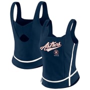 Women's Houston Astros  WEAR by Erin Andrews Navy Square Neck Tank Top