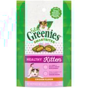 FELINE GREENIES Chicken Flavored Healthy Kitten SMARTBITES