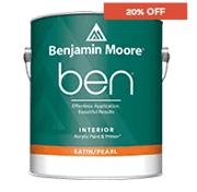 Ben® Interior Paint - Satin/Pearl