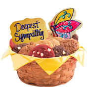 Sympathy Flowers Basket