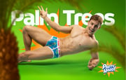 aussieBum Men's Party Hard Palmtree Brief Underwear - M
