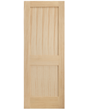 2 Panel Shaker Style Interior Door