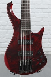 Ibanez EHB Ergonomic Headless 5-string Bass Guitar - Stained Wine Red Low Gloss