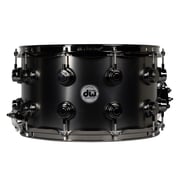 Drum Workshop Collectors Series 8x14 Snare Drum - Satin Black Nickel Over Brass